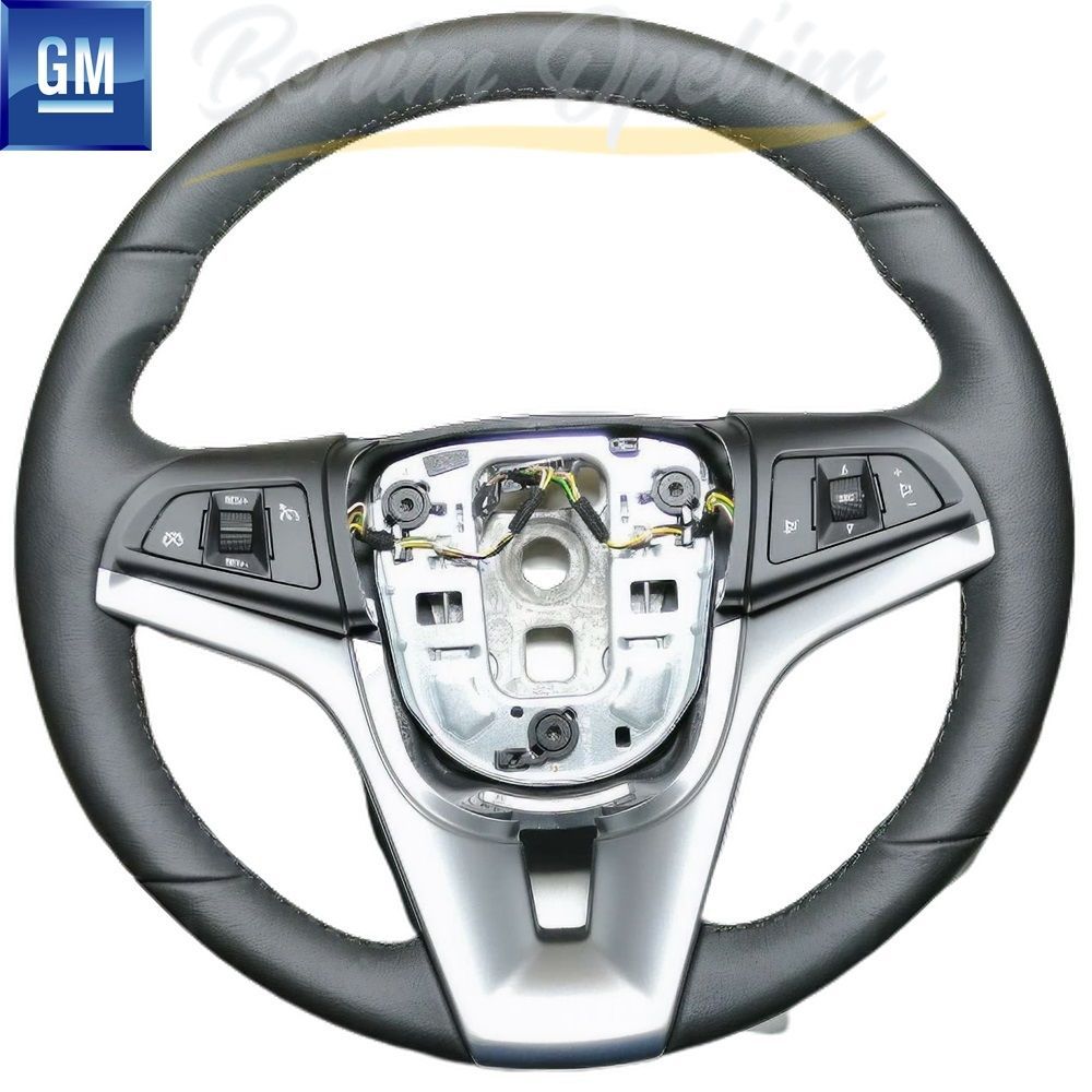 Direksiyon ve Hava Yastığı | Chevrolet Cruze Komple Direksiyon Simidi Siyah GM Orijinal 95227506 | 95227506 | 