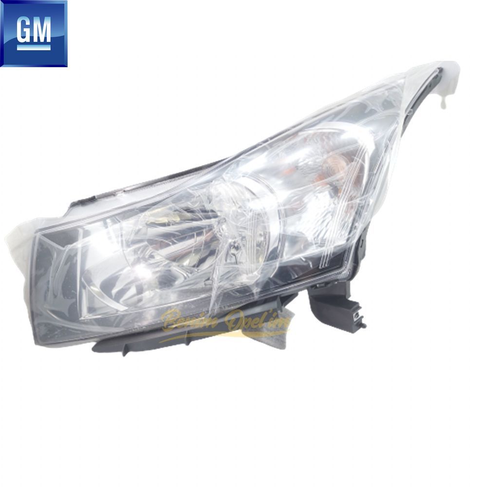 İç ve Dış Aydınlatma | Chevrolet Cruze Sol Ön Far Komple GM Orijinal 95990113 - 704138 | 95990113 | 