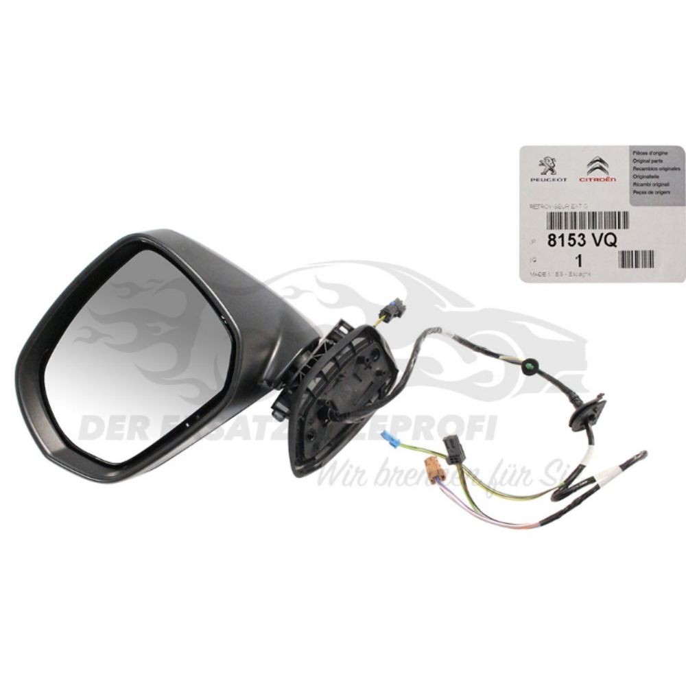 Yeni İhracat Ürünleri | Citroen C4 Picasso Sol Dış Dikiz Aynası PSA Orijinal 8153.VQ | 8153VQ | 