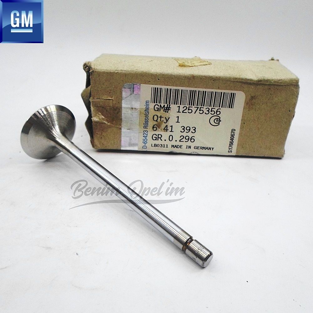 Motor ve Debriyaj | Egzoz Valfi Std. 2.8 Opel İnsignia A, Signum, Vectra C GM Orijinal 641393 - 12575356 | 641393 | 