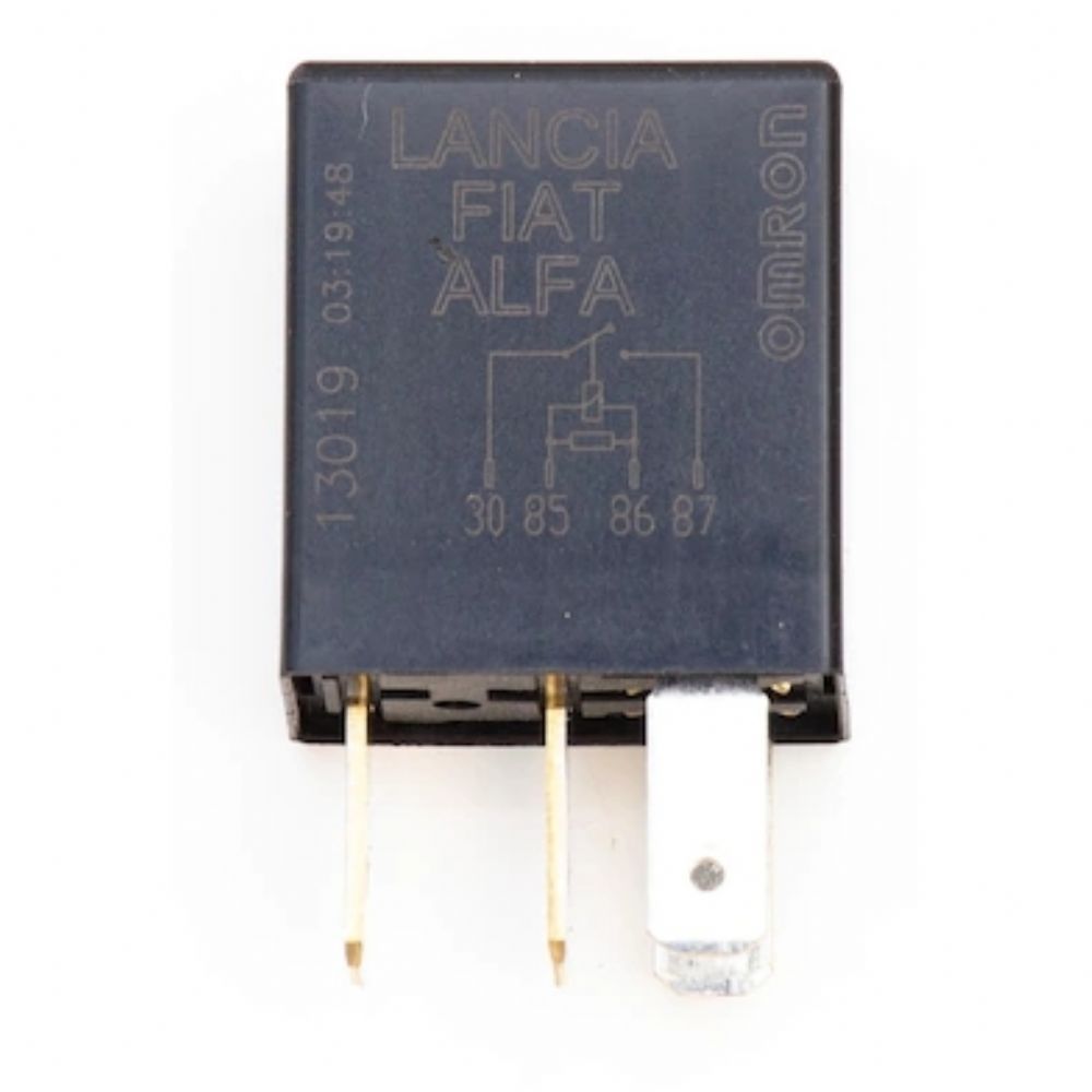 Elektrik | Fiat Çok Amaçlı Micro Role 12V 20Amp. 4 Fişli Siyah Omron Orijinal 34F231003 - 1/11297/87 | 34F231003 | 