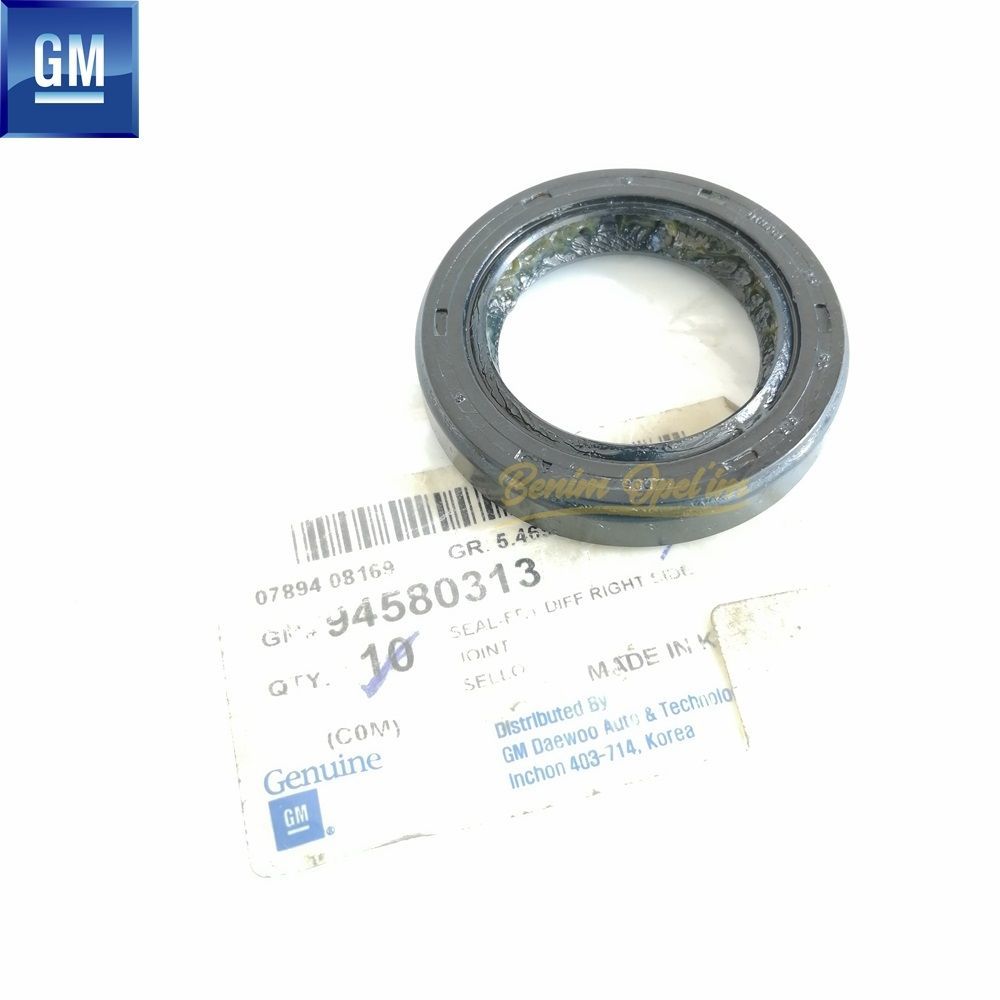 Süspansiyon ve Aks | Manuel Sağ Arka Aks Keçesi 1.2 Chevrolet Aveo, Kalos, Spark GM Orijinal 94580313 | 94580313 | 