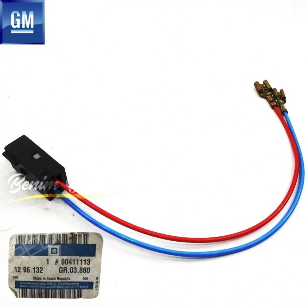 Elektrik | Opel Astra G, Zafira A Yakıt Pompası Kablo Tesisatı 1.4/1.6 GM Orijinal 1296132 - 90411113 | 1296132 | 