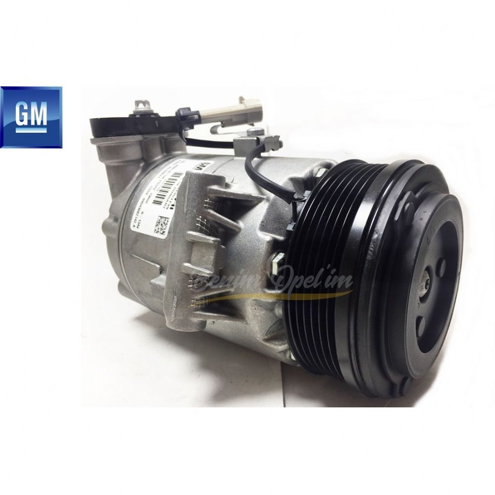 Havalandırma ve Klima Aksamı | Opel Astra H Klima Kompresörü 1.3 Dizel Motor GM Orijinal 1854169 - 93169379 | 1854169 | 