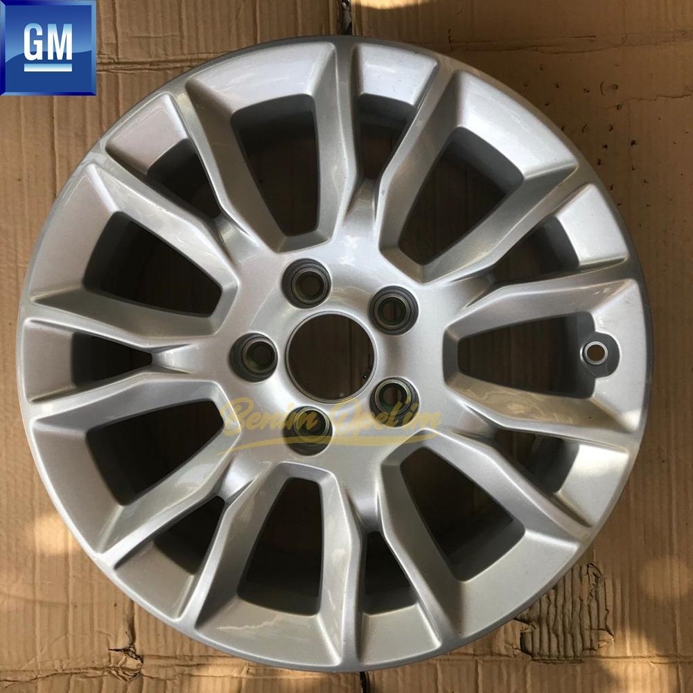 Dış Karoseri ve Kaporta | Opel Astra H, Zafira B Çelik Jant Gümüş Gri 5 Bijonlu 6.5Jx16 İnç Kod: U3 1 Adet Fiyatı GM Orijinal 13276517 - 1002591 | 13276517 | 