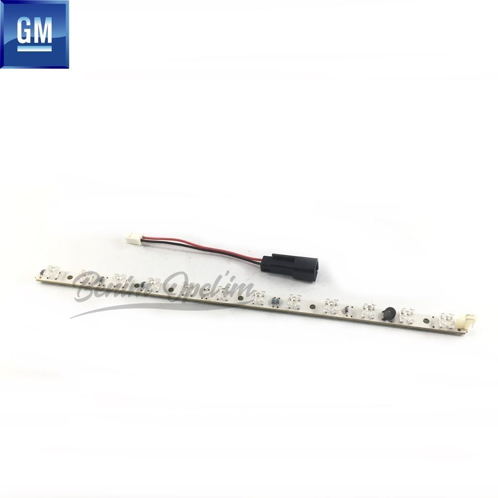 İç ve Dış Aydınlatma | Opel Corsa C Arka Cam Orta Ek Stop Lambası Ledi (3. Fren Lambası) GM Orijinal 1222058 - 9196396 | 1222058 | 