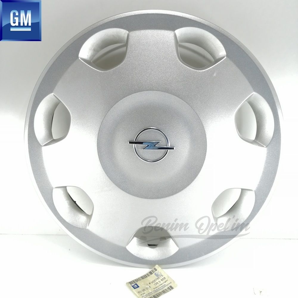 Dış Karoseri ve Kaporta | Opel Corsa C Jant Kapağı Gümüş Gri 5.1/2J X14 14 İnç Kod: Gn 1 Adet Fiyatı GM Orijinal 6006014 - 90576875 | 90576875 | 