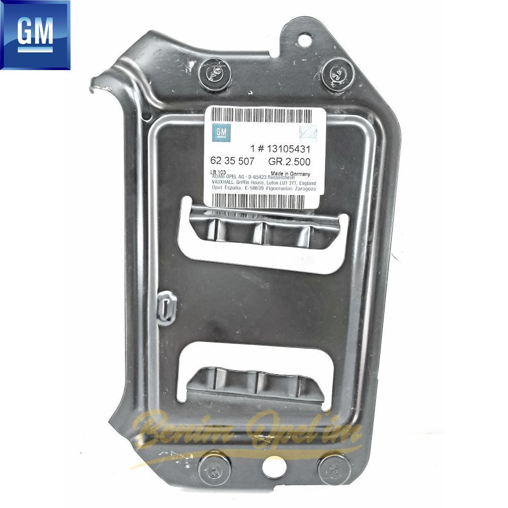 Dış Karoseri ve Kaporta | Opel Corsa C Sigorta Kutusu Sac Braketi GM Orijinal 6235507 - 13105431 | 6235507 | 