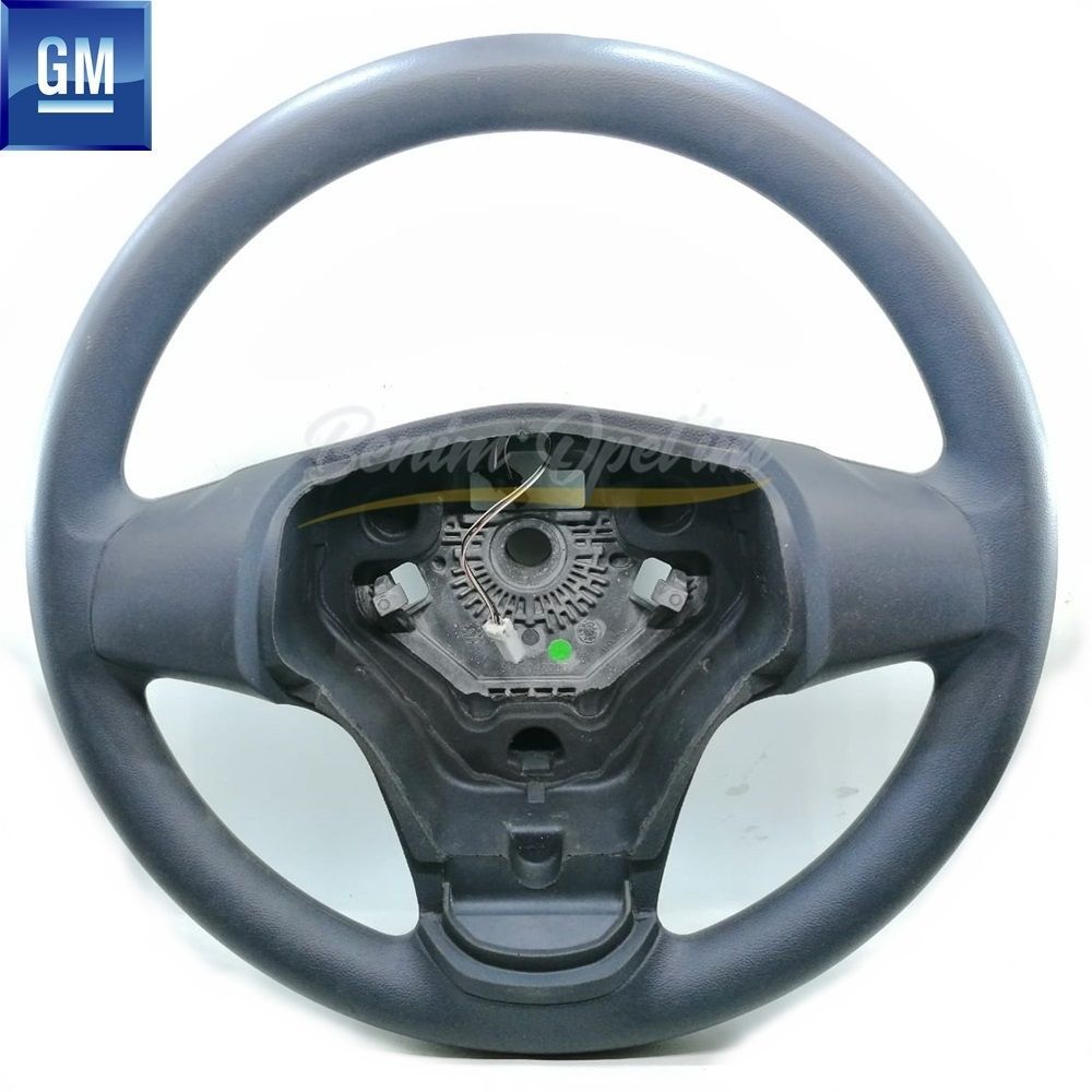Direksiyon ve Hava Yastığı | Opel Corsa D Direksiyon Simidi Plastik Füme 370mm (Sbu) GM Orijinal 13155558 - 913323 | 13155558 | 