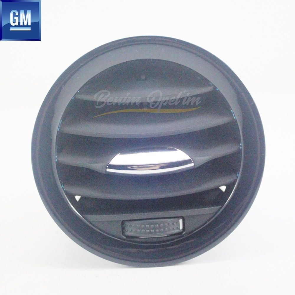 Havalandırma ve Klima Aksamı | Opel Corsa D Havalandırma Izgarası Siyah Krom Mandallı (Üfleç) GM Orijinal 2201098 - 13417362 | 2201098 | 