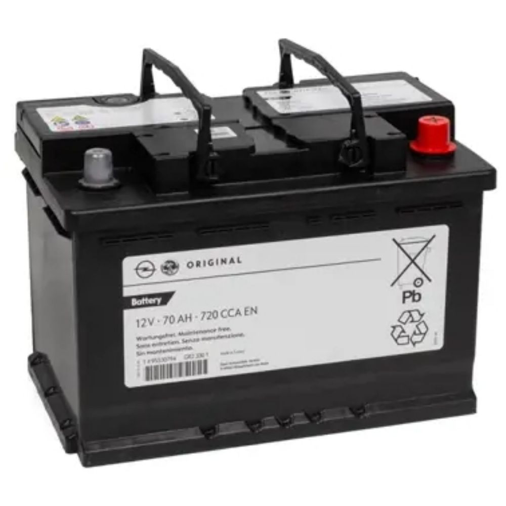 Yeni İhracat Ürünleri | Opel Grubu Akü 12V 70Amp. 680Ccaen (Eu) GM Orijinal 95530797 - 6201272 | 95530797 | 