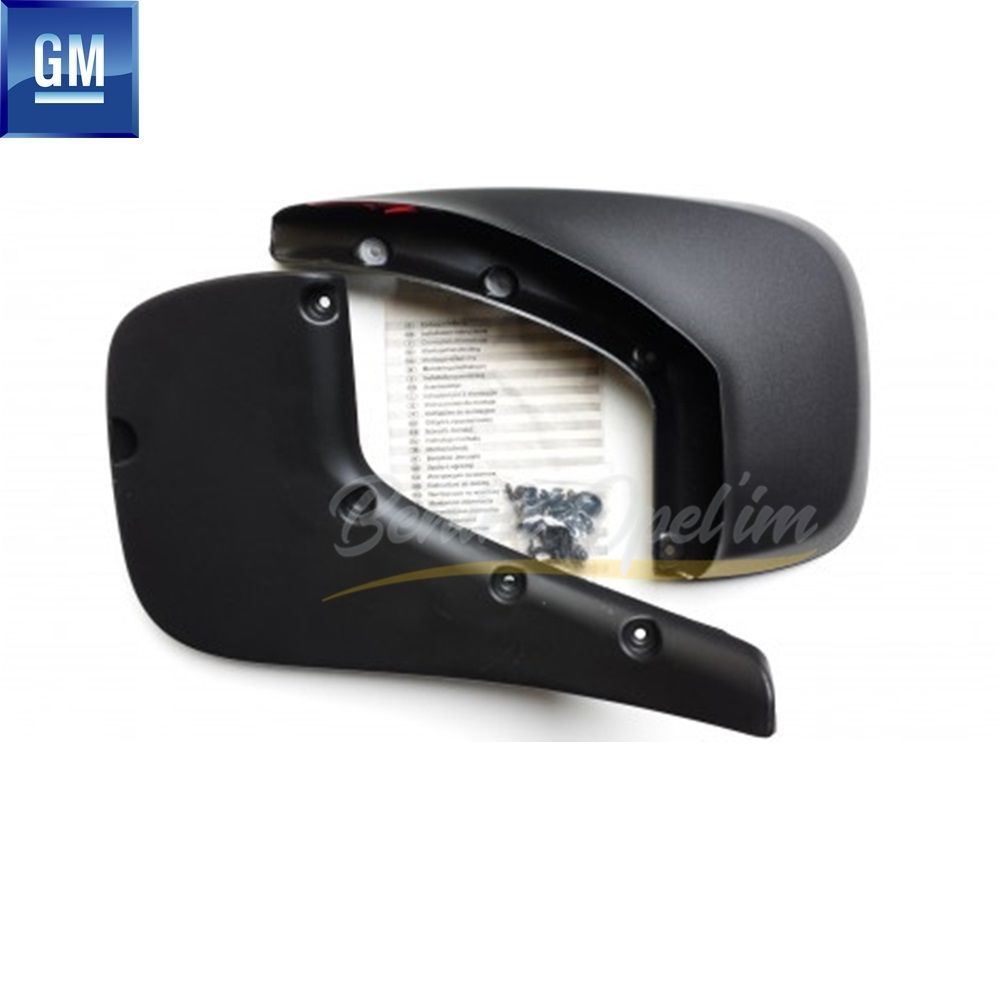 Dış Karoseri ve Kaporta | Opel Meriva B Arka Paçalık Takımı Siyah GM Orijinal 1718020 - 32026336 | 1718020 | 