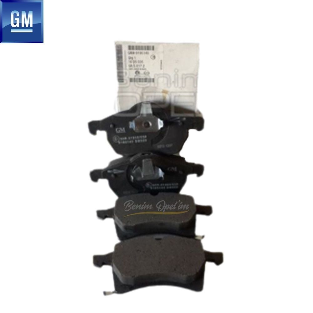 Fren Aksamı | Opel Zafira A Ön Fren Balatası 1.6/1.8/2.0/2.2 GM Orijinal 1605035 - 9195145 | 1605035 | 