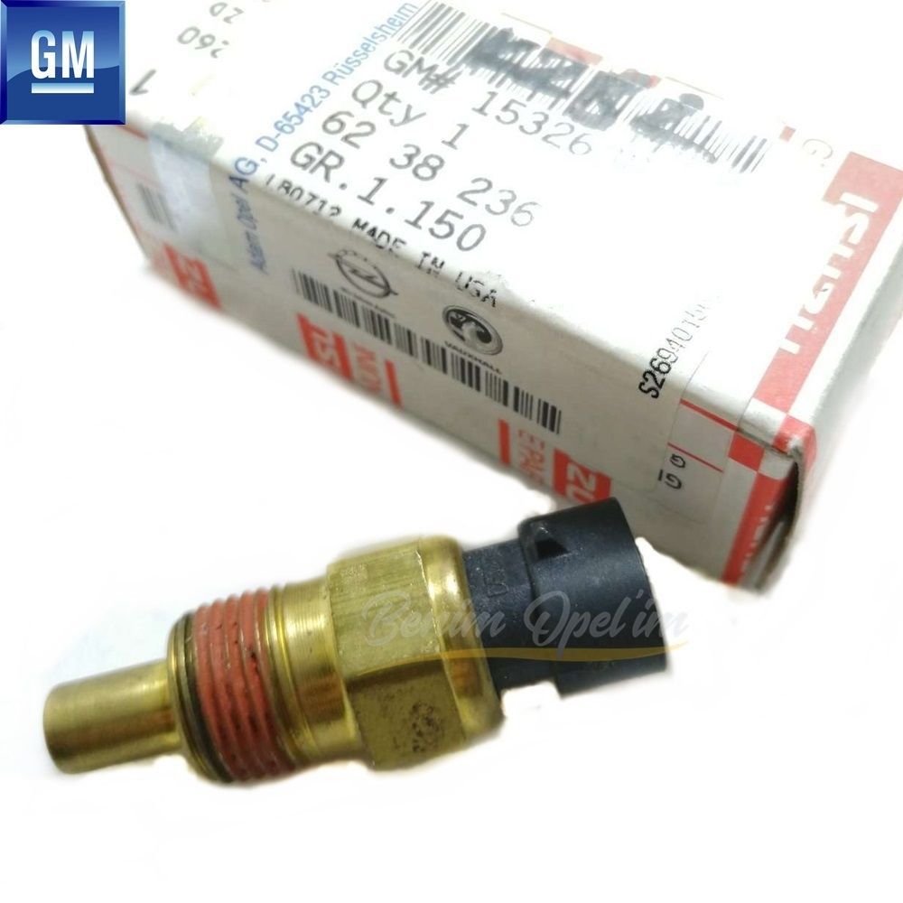 Elektrik | Su Sıcaklık Sensörü 1.7/3.0 Opel Meriva A, Vectra C, Astra G, Zafira A, Corsa C, Combo C GM Orijinal 6238236 - 15326386 | 6238236 | 