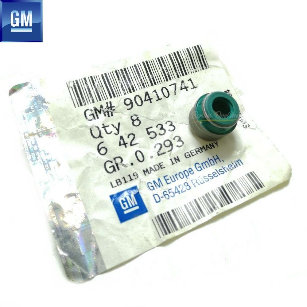 Motor ve Debriyaj | Subap Lastiği 6mm 1.4/1.6/1.7/2.0/2.2/2.4/2.5/3.0/3.2 GM Orijinal 642533 - 90410741 | 642533 | 